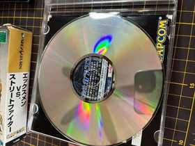 X-Men vs Street Fighter Sega Saturn w/ 4MB RAM Cart Tested Japan Boxed RARE