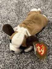 Ty Beanie Baby Bernie the St Bernard Dog 1996 Retired with Tags