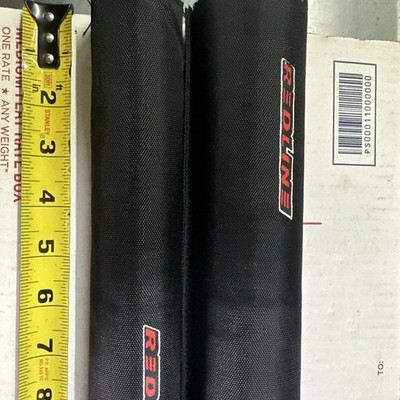 REDLINE PROLINE FRAME STEM BLK HANDLEBAR PAD SET Old School BMX Pads.  2 Piece