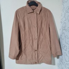 Gray & Osbourn womens Beige Quilted Jacket