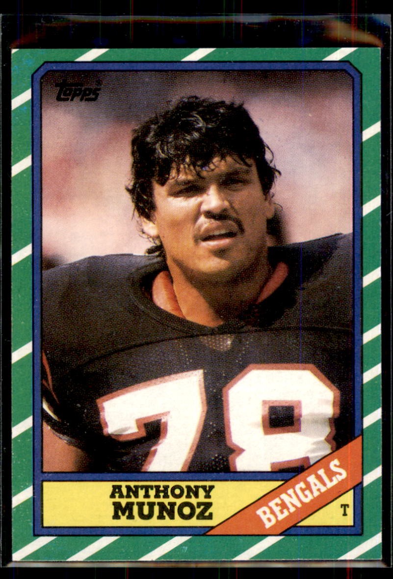 1986 Topps Anthony Munoz #261 Cincinnati Bengals