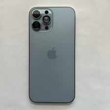 Original Back Glass Housing Cover Frame Replacement For iPhone 13 Pro Max Blue