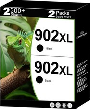 902XL Black Ink 2-Pack for HP OfficeJet 6958 6968 6978 6975 V13.1.1 Chip