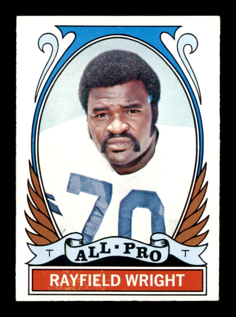 1972 Topps #266 Rayfield Wright AP EXMT X3678005