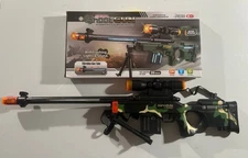 Special Shoot Gun Sound Light Vibration Gun Toy with Light & Sound