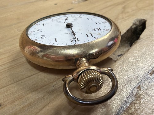 1902 Waltham 18s 15j modello 1883 grado 820 come non funzionante C821 - Foto 3 di 10