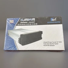 Kingwin KF-813-BK 3.5” SATA HDD Aluminum Tray Caddy Hot Swap Replacement – New