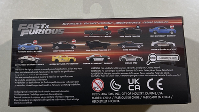 NEW 2025 Jada Fast & Furious Brian's Mitsubishi Eclipse Bullet