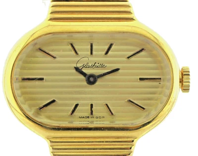 GUB Glashütte Goldfuchs Vintage Damenuhr Kal. 09-60 Handaufzug ca. 1977 mit Box - Bild 1 von 4
