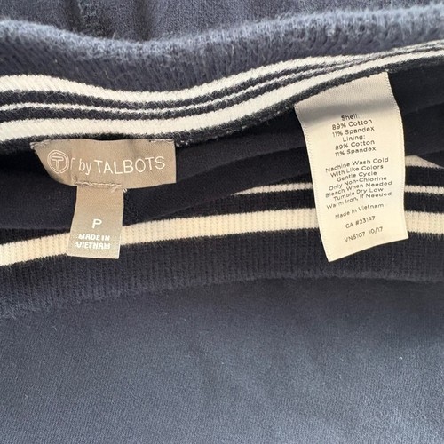T by Talbots Skort Size P (Small) Skirt w 2 Pockets Tennis Golf Navy Blue - Picture 8 of 8