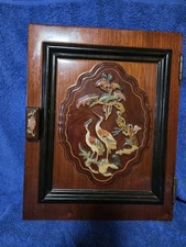 2 Beautiful Chinese Cabinet Doors With Inlay