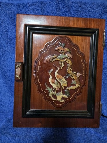 New Listing2 Beautiful Chinese Cabinet Doors With Inlay