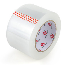 3 Inch Wide Clear Packing Tape, 3 Inch X 110 Yards 330Ft , Industrial Grade ...