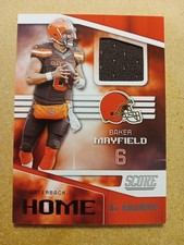 2019 Score Home And Away Patch Baker Mayfield H-8