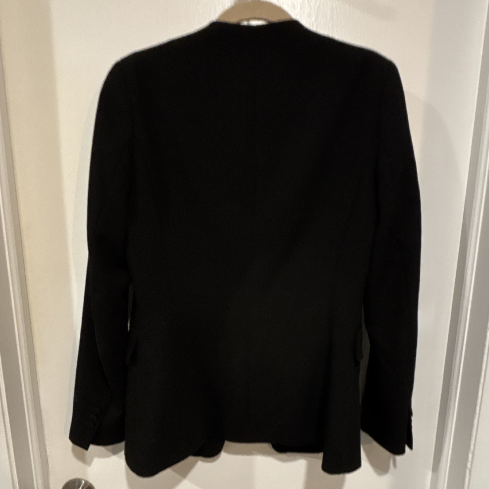 ZARA BASIC Black Single-Breasted Blazer Lined  Long Sleeve Regular thumbnail 4