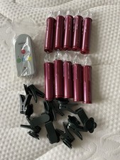 Weihnachtsbaum Kerzen Burgunder Rot 10 Stück...