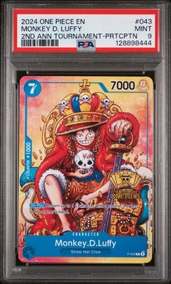 Monkey.D.Luffy (2nd Anniversary Stamped Promo) P-043 One Piece