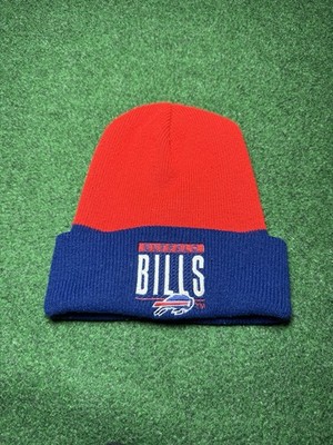 Vintage 90s Buffalo Bills NFL Pro Line Adult Knit Beanie Hat | eBay