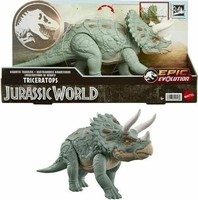 Mattel - HTK79 - Jurassic World - Gigantic Trackers Triceratops