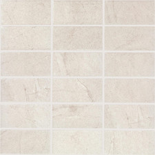 Elegant 2" x 4" White Mosaic Tiles - Perfect for Any Home Decor Project