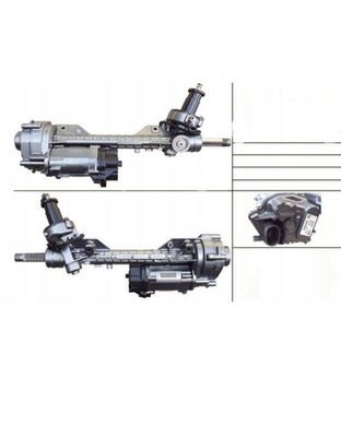 Rebuilt Electric Steering Rack BMW X1 E90 3