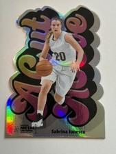 2021 Skybox Metal Universe Champions - A Cut above Sabrina Ionescu #ACA-4