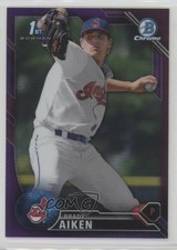 2016 Bowman Chrome Prospects Purple Refractor 155/250 Brady Aiken #BCP7 k0w