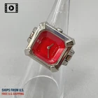 Rare Seiko SCOOTER Y150-5L00 [US Stock] Quartz Red Ring Vintage Watch JP *N.MINT