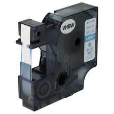 Cassetta per Dymo 5000 2000 5500 1000+ 1000 4500 3500 blu-trasparente