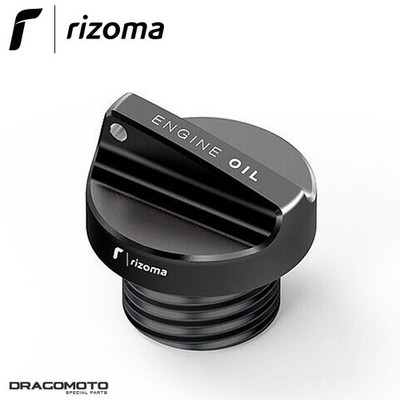 Öleinfülldeckel Ducati Scrambler 800 Nightshift 2023-2025 RIZOMA TP123B Schwarz
