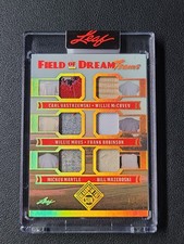Mantle/Mays/Yastremski 2026 Leaf Seasons In The Sun SEALED Relic One Of One 1/1