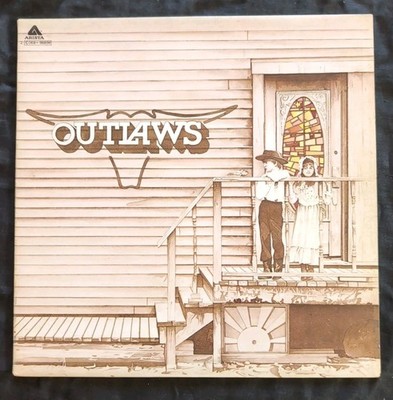 Outlaws Self Titled LP 1975 Arista A21/B21 Green Grass & High Tides Vinyl R886