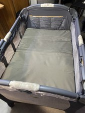 Graco Pack 'n Play Portable Play Yard with Wheels  Changing Table, Gray