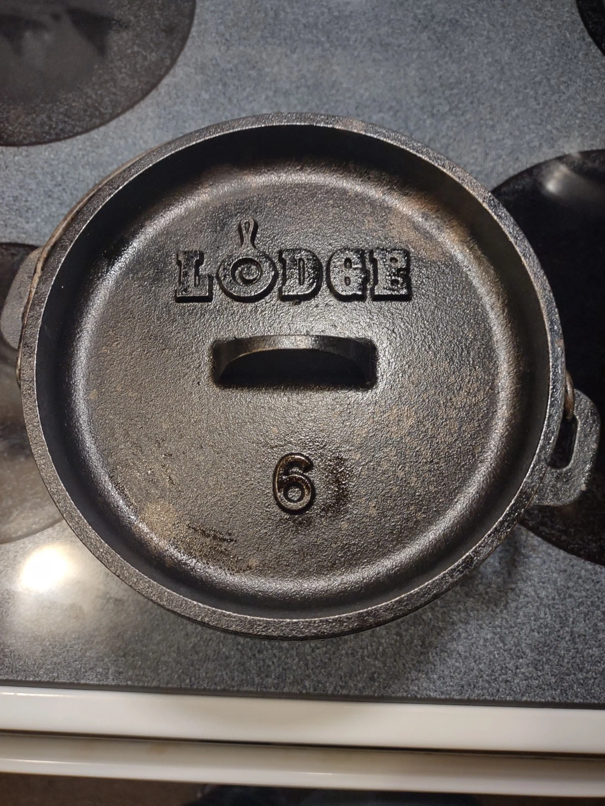 Lodge number 6 small camp oven
Opens in a new window or tab