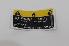 VW ID.3 ID3 Klimaanlage Aufkleber Aufkleber neu echt 5QF010008A