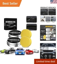 Titanium Ceramic Wax Cream, 2025 Strong Protection Car Coating Polishing Wax, La