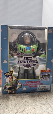 Vntg 1995 Thinkway Toys Toy Story 12-inch Buzz Lightyear Ultimate Talking Action
