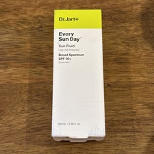 Dr.Jart Every Sun Day Sun Fluid Korean Sunscreen SPF 50 3.38 Fl Oz Sealed