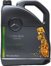 Mercedes-Benz Motoröl MB 229.51 5w-30 Motorenöl 5w30, Genuine Engine Oil 5Liter Mercedes-Benz Motoröl MB 229.51 5w-30 Motorenöl 5w30, Genuine Engine Oil 5Liter