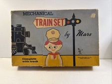 Vintage Marx Mechanical Train Set in original box with track.
