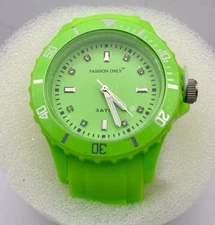 Silicone Watch Wrist Watch Men Big Trend Rubber Watch Women Colorful  Kids Watch