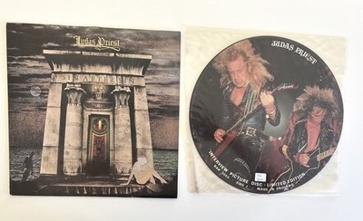 2x Judas Priest Schallplatte LP Vinyl - Sin After Sin & Interview Picture Disc