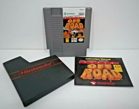 Ivan Ironman Stewarts Super Off Road and Manual NES Game (Nintendo, Nes )