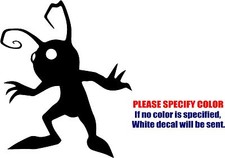 Kingdom Hearts Heartless Shadow Decal Sticker Vinyl Car Window Bumper Truck 9"