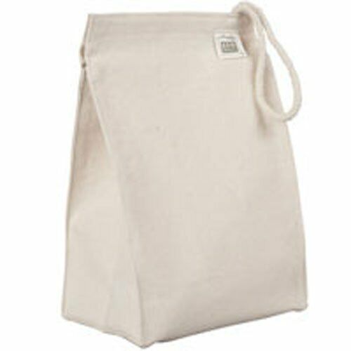 ECOBAGS Recycled Cotton Canvas Lunch Bag Reusable Lunch Bag