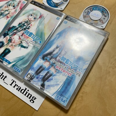 PSP Hatsune Miku Project Diva Diva 2nd Extend SET [A] | eBay
