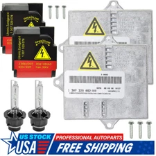 2PCS Xenon Ballast Igniter&HID D2S Bulb Kit For BMW X3 M6 650i 645Ci 330Ci 325Ci