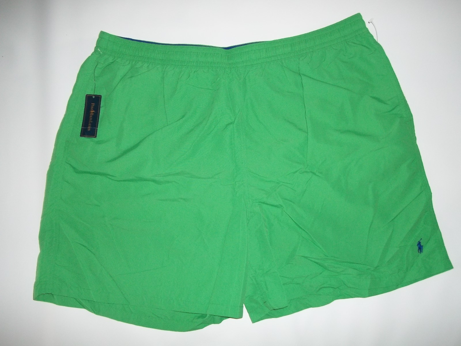 Polo RALPH LAUREN Bathing SUIT Swimsuit Trunks w LINER Big Mens 4XB XXXXL NEW Polo RALPH LAUREN Bathing SUIT Swimsuit Trunks w LINER Big Mens 4XB XXXXL NEW