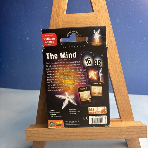 THE MIND~Card Game~Wolfgang Warsch~NEW (Cards Sealed)~FREESHIP!!! - Picture 2 of 8