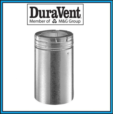 DURAVENT DirectVent Pro - 5'' x 8'' Adjustable 16'' Pipe Length #58DVA-16A